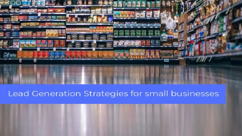 Lead generation strategy for small business