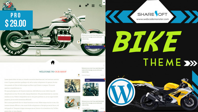 Motorcycle WordPress Themes