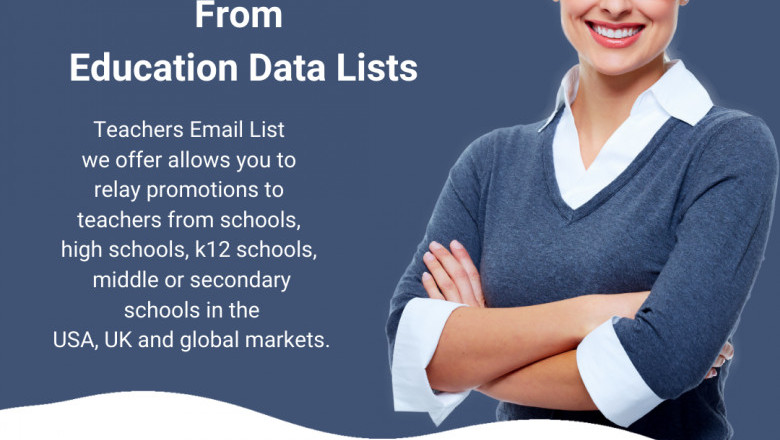 Teacher Mailing List | Education Email List | Teachers Database