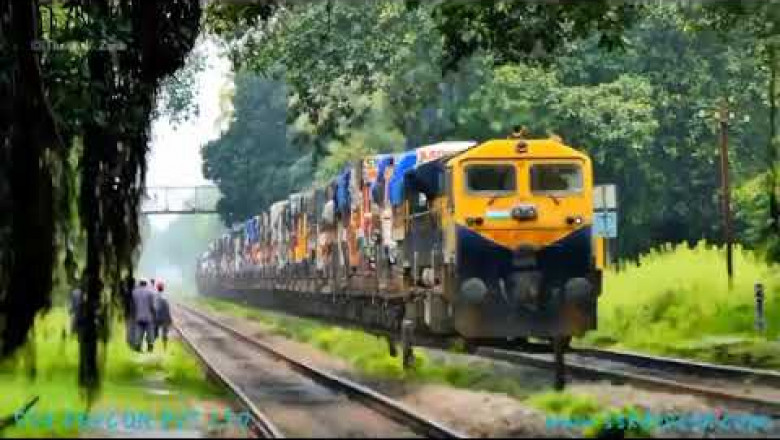 Trucks On Train Service By DFCCIL | Rewari-Palanpur-Rewari in 10 hrs