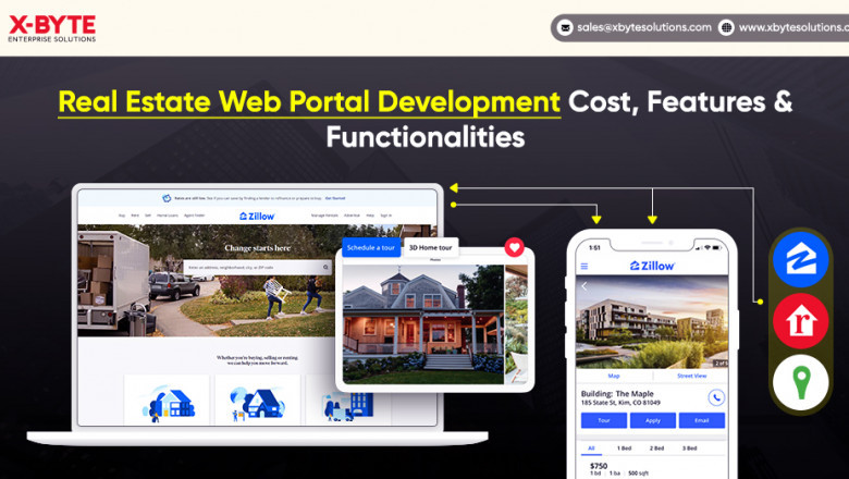 Real Estate Web Portal Development Cost, Features & Functionalities