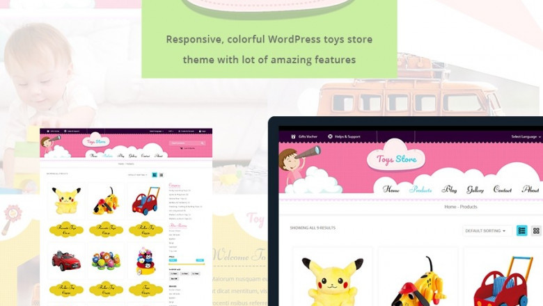 Toys Store WordPress Theme