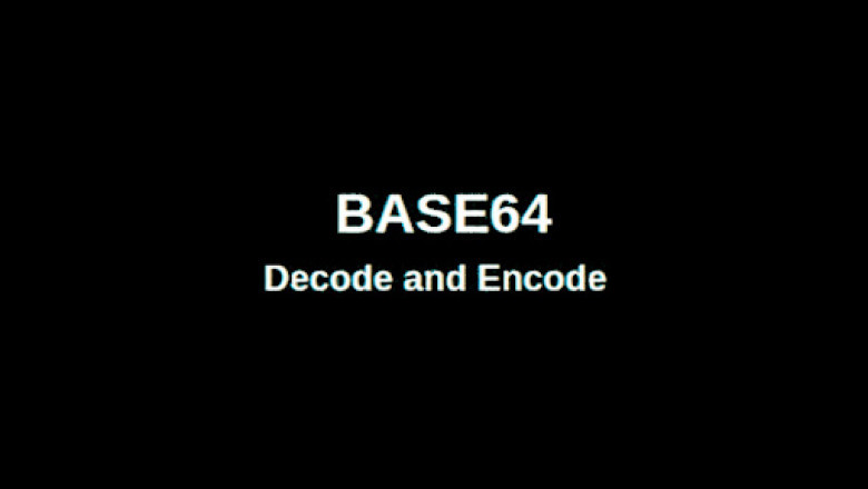 Base64 Decode and Encode