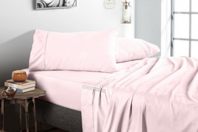 Get Classy Home Decor With Cotton Pink Bed Sheets