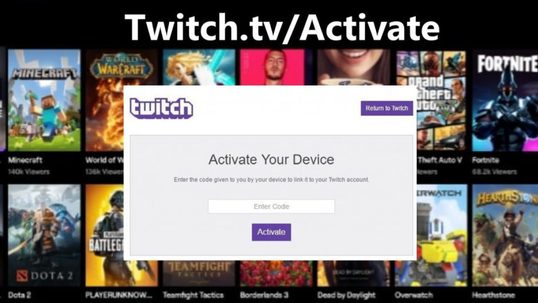How do I activate Twitch TV by using twitch.tv/activate
