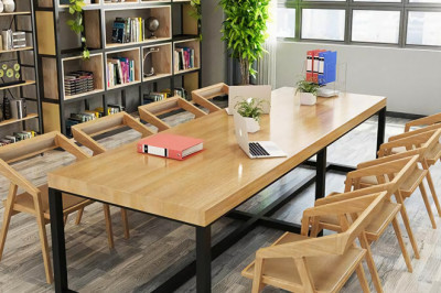 Solid wood dining table at affordable price