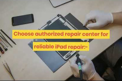 What are the Benefits of Choosing an Authorized Repair Center for iPad Repair?