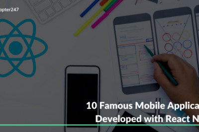 Know Top 10 popular mobile Application developed with React native