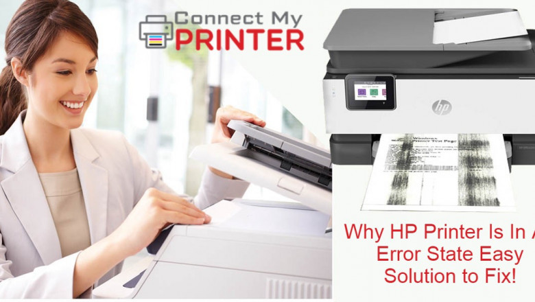 Why HP Printer Is In An Error State Easy Solution to Fix!