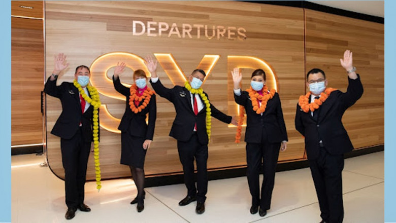 Qantas makes historic Delhi flight after 47 years