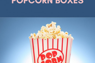 Enchant Customers, Engage Popcorn Lovers And Enhance Brand Reputation With Popcorn Boxes