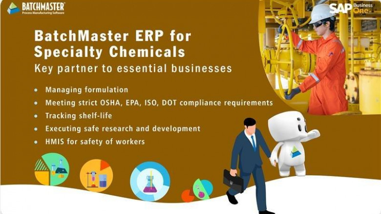 ERP System for Chemical Manufacturing Industry