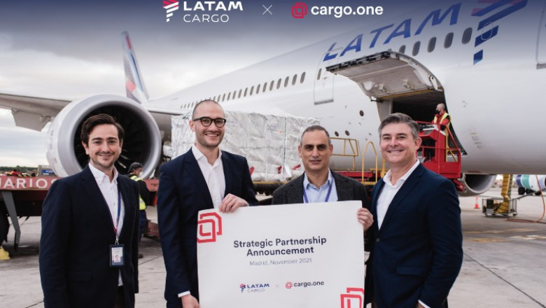LATAM Cargo and cargo.one collaborate to strengthen digital air cargo services
