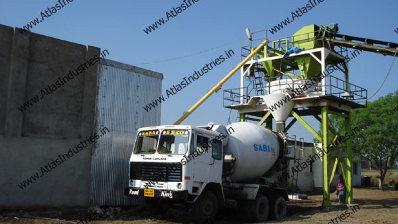 Stationary Ready Mix Concrete Plants Manufacturer – Atlas Technologies Pvt. Ltd.