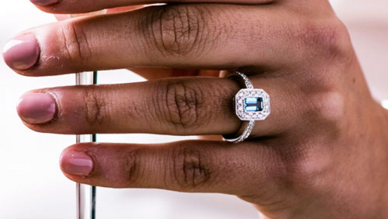 Aquamarine Rings | Diamond Boutique ®