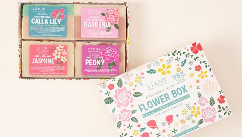 Cardboard Soap Flip Boxes