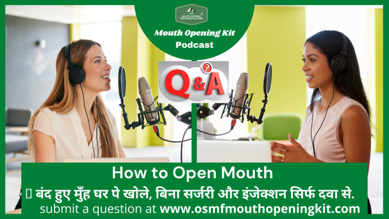 OSMF Mouth Opening Kit innovator Dr Bharat Agravat Goes Live On Social Media; Engages in Q&A