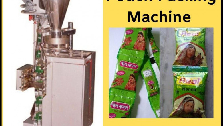 Automatic Pouch Packing Machine