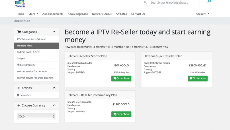 IPTV reseller
