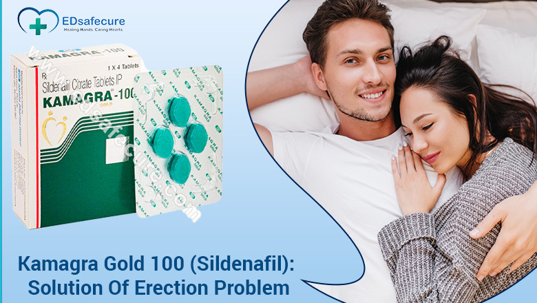 Kamagra Gold 100 | Sildenafil Citrate | Upto 20% Off | Edsafecure