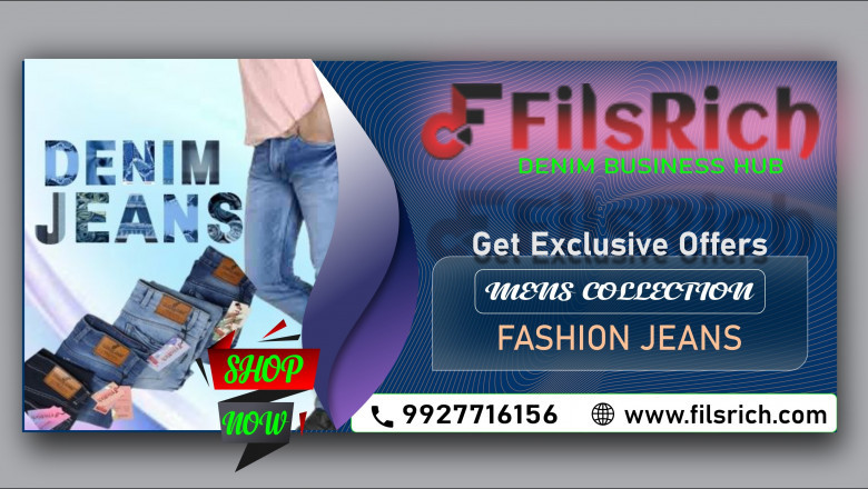 Denim jeans manufacturer & supplier in Noida, India