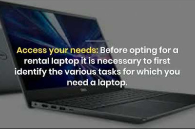 How to Choose the Right Personal Laptop for Rent in Dubai?