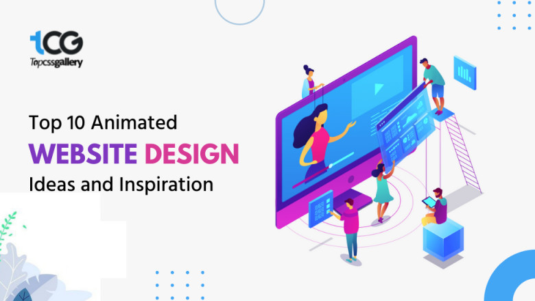 Top 10 Animated Website Design Ideas and Inspiration