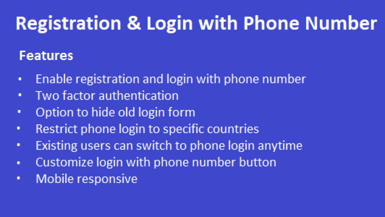 WooCommerce login with phone number