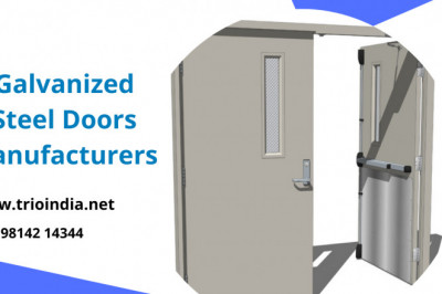 Galvanized steel doors manufacturers
