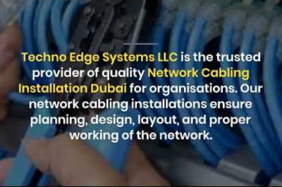 What is the Importance of a Good Network Cabling Installation in Dubai?