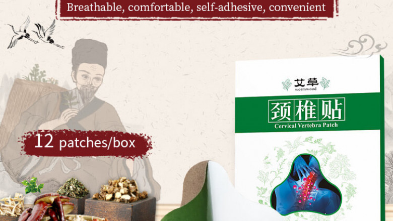 Cervical Vertebra Pain Relief Patch
