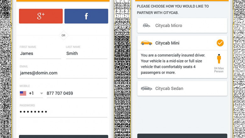 Online Taxi Booking App Development