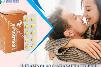Vidalista 40 Mg Effective ED Medicine to Cure Erectile Dysfunction