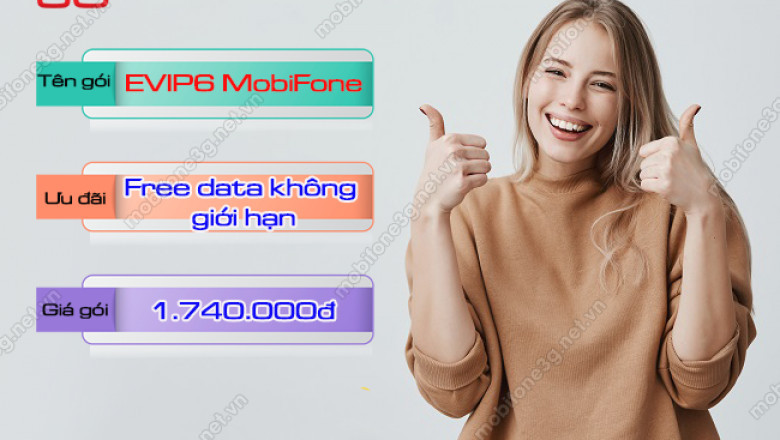 Goi evip6 mobifone mien phi data truy cap