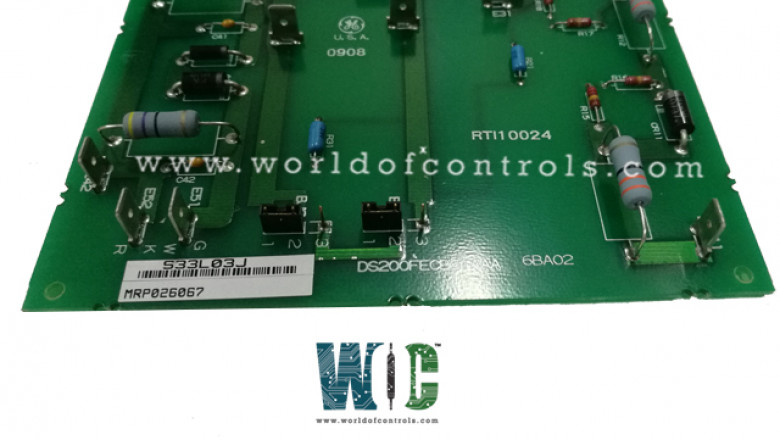 DS200FECBG1A - FIELD EXCITER CROWBA in Stock Buy | Repair | Exchange from World of Controls.