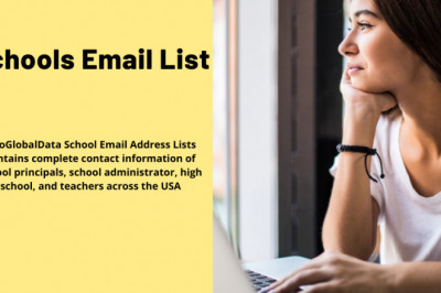 Buy 100% Verified Schools Email List