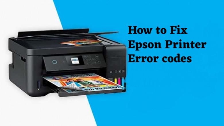 How to Fix Epson Printer error codes