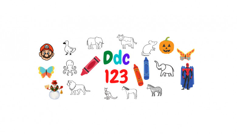 50+ Unicorn Coloring Pages for kids - DDC123