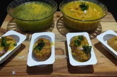 Ragda Puri With New Style | Street Style Ragda Puri | Ragda For Pani Puri