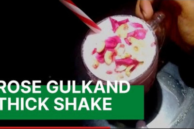 Rose Gulkand Thick Shake