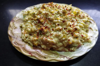 White Sauce Cheese Pasta