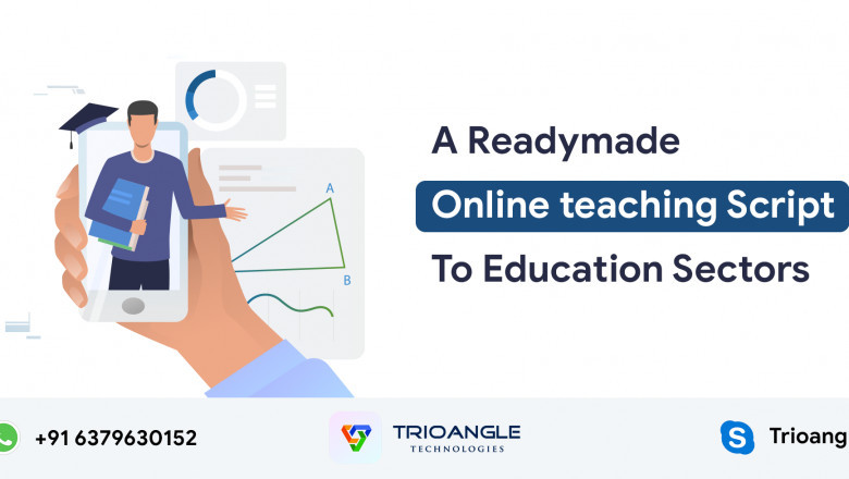A Readymade Online teaching Script to Education Sectors
