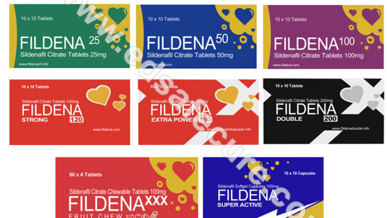 Buy Fildena 100mg | Generic Sildenafil With 20%OFF | Edsafecure