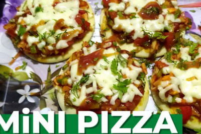 Mini Pizza Recipe | Mini Pizza With Ready made Base