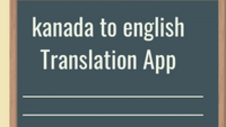 kanada to english Translation App