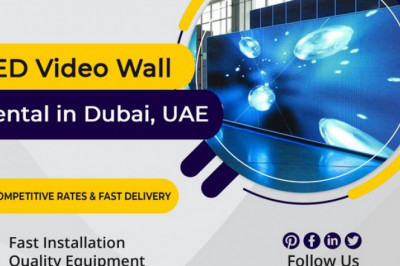 Why Should You Rent a Video Wall in Dubai For Your Events?