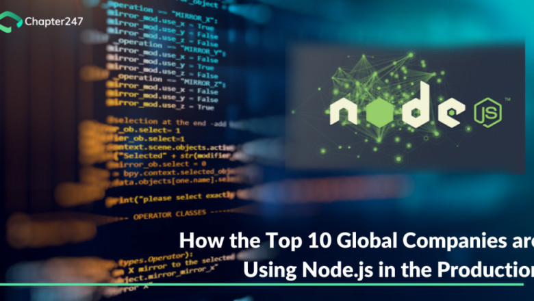 10 Global companies that use Nodejs Development in 2022 successfully