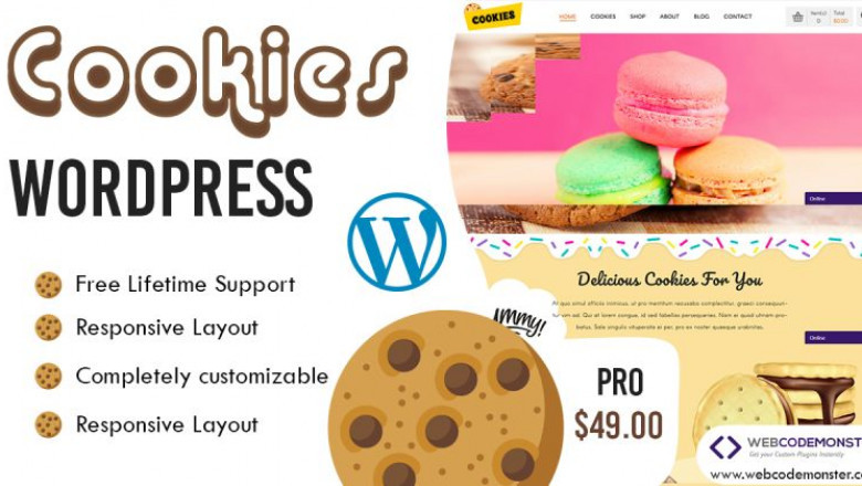 Cookies WordPress Theme