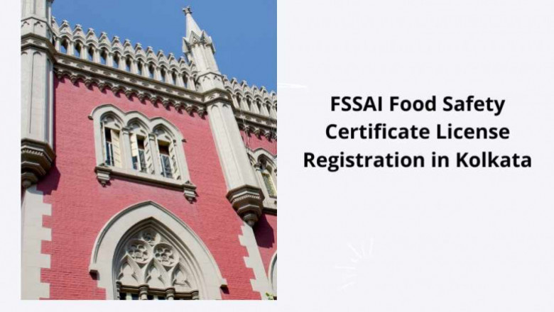 FSSAI Food Safety Certificate License Registration in Kolkata