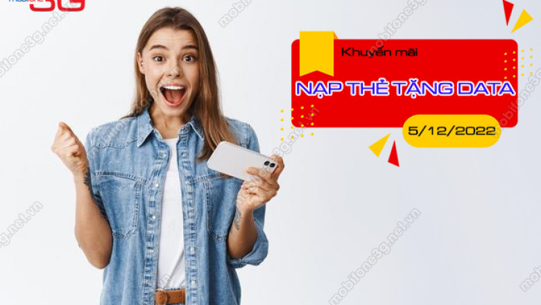 MobiFone uu dai nap the tang data ngay 5 1 2022